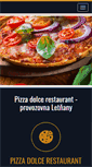 Mobile Screenshot of pizza-dolce.cz